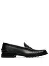 Bally Oregon Loafer In Leather Wide Foot Morphology In Black