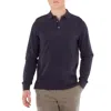 Bally Organic Cotton Pique Polo Shirt In Blue