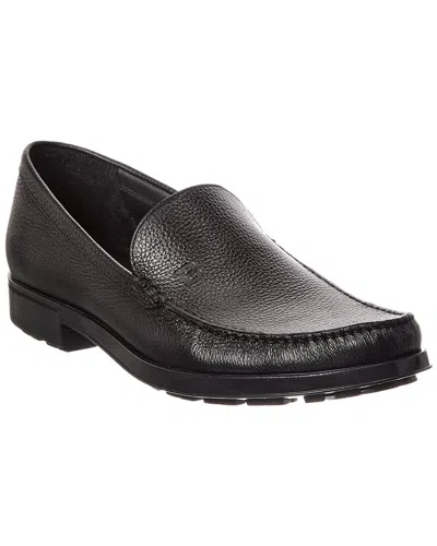 Bally Otinel Leather Loafer In Black
