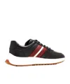 Bally Outline Low-top Sneakers In Black