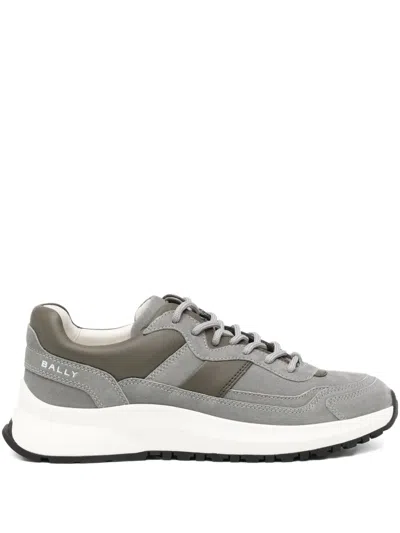Bally Outline Sneakers In Gray
