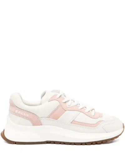 Bally Outline Sneakers In Pink