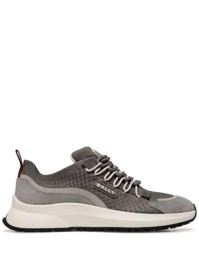 Bally Outline Trainers In Grey