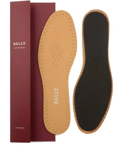 Bally Padded Perforated Leather Insoles In Nude