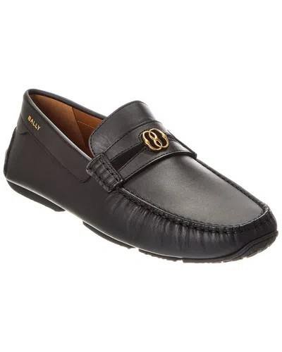 Bally Paklys Leather Loafer In Black