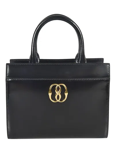 Bally Palace Tote In Black/gold