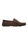 Bally Suede-leather Loafers In Brown