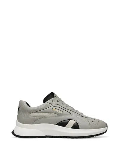 Bally Round Head Low-cut Casual Shoes In Gray