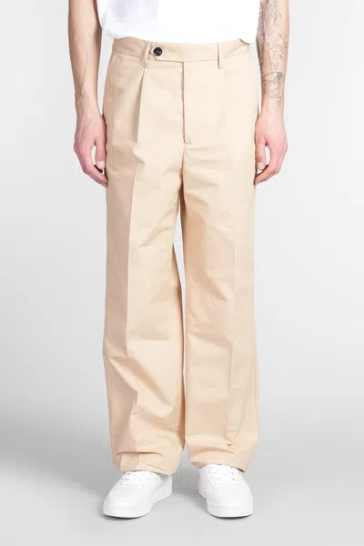 Bally Pants In Beige Cotton