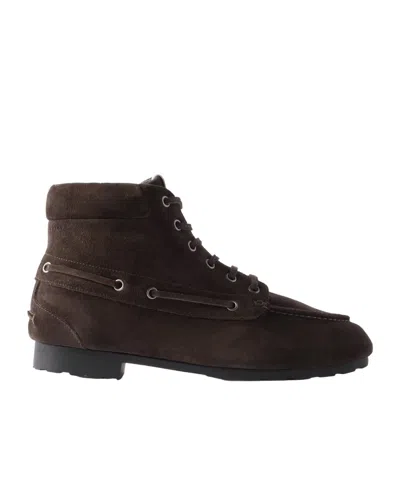Bally Paphos Ankle Boots In Brown