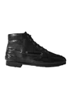 Bally Paphos Leather Ankle Boots In Black