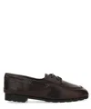 Bally Women's Leather Loafer In Brown