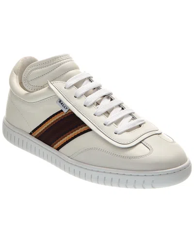 Bally Parrel Leather Sneaker In White