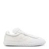 Bally Parrel Suede Low-top Sneakers In White