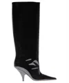Bally Patent Leather Boots In Black
