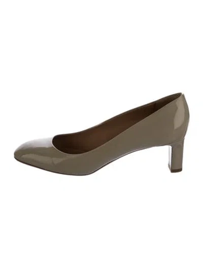 Pre-owned Bally Patent Leather Pumps In Neutrals