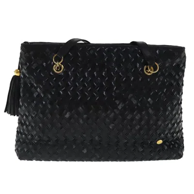Pre-owned Bally Patent Leather Shoulder Bag () In Black