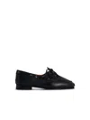 Bally 'pathy' Black Lear Loafers