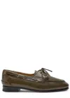 Bally Pathy Glossed Leather Loafers In Brown
