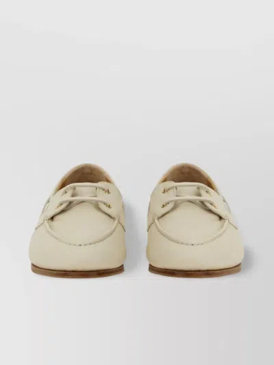 Bally "pathy" Lace Detail Loafers