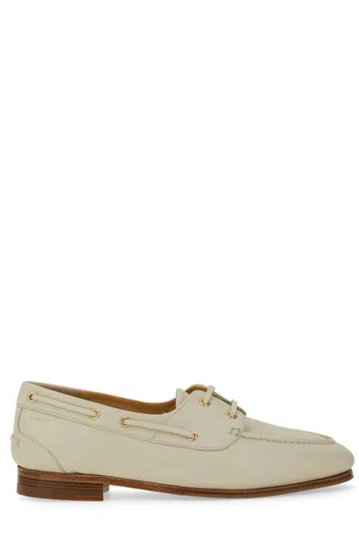 Bally Moccasin Pathy In White