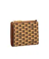 Bally Pattern Wallet In Brown