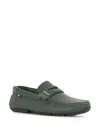 Bally Pavel 6234456 Men's Oak Bovine Grained Leather Loafers In Grey