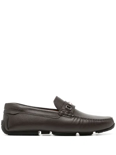 Bally Payler Loafers In Brown