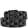 Bally Pennant Jacquard Reversible Belt In Blue