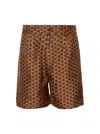 Bally Pennant Print Shorts