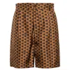 Bally Pennant Printed Silk Shorts