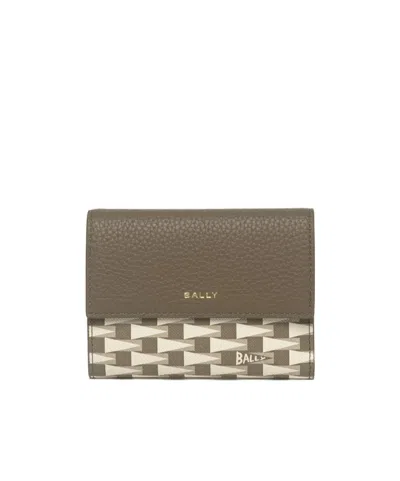 Bally Pennant Wallet In Green