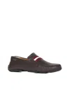 Bally Pearce Logo Detailed Slip-on Loafers In Brown