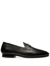 Bally Pesek Leather Loafers In Black