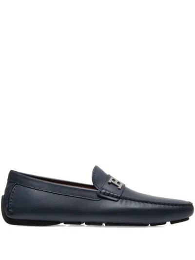 Bally Pievo Loafers In Blue