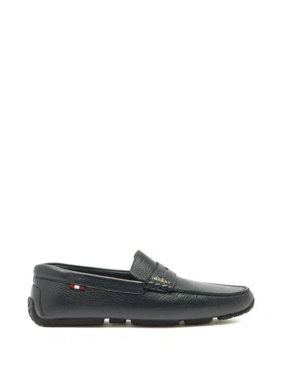 Bally Pilot Driver Loafers In Black
