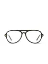 Bally Pilot-frame Glasses In Black