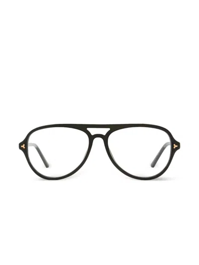 Bally Pilot-frame Glasses In Black