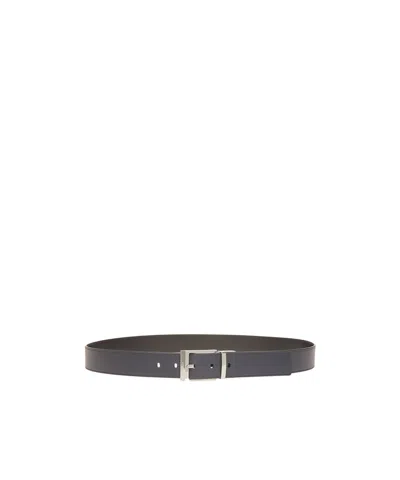 Bally Pin Buckle Belt In Black