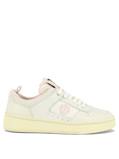 Bally Pink Leather Sneakers For Women
