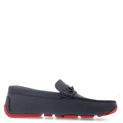 Bally Pitaval Slip-on Driver Shoes In Blue