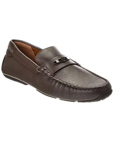 Bally Pivial Leather Loafer In Brown