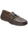 Bally Pivial Leather Loafer In Brown