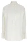 Bally Shirt Collar Long Sleeves In White