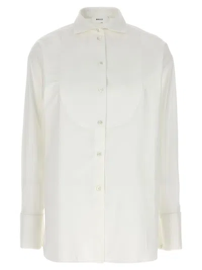BALLY BALLY PLASTRON SHIRT
