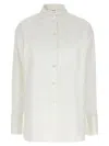 Bally Shirt Collar Long Sleeves In White