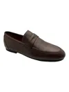 Bally Plator 6216723 Men's Coconut Calf Leather Loafers In Brown
