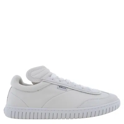 Bally Player Low-top Leather Sneakers In White