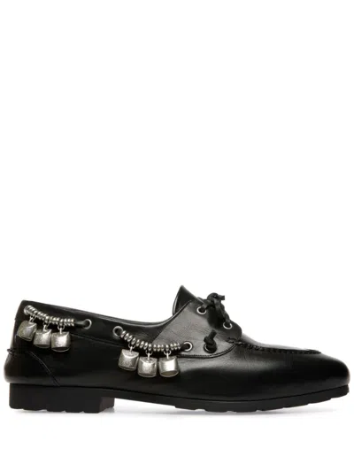 Bally Plume Loafers In Schwarz