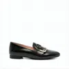 Bally Black Leather Loafers